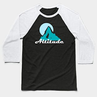 Altitude - Retro Hiking Baseball T-Shirt